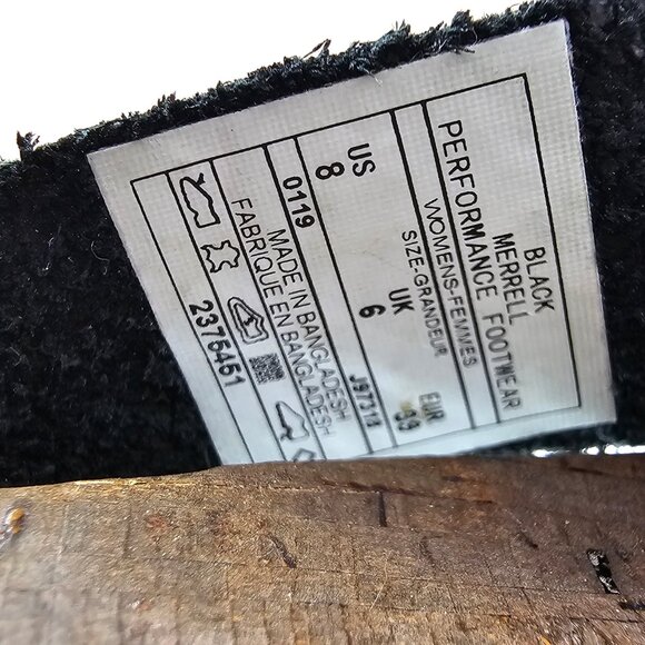 Merrell Womens District Mahana Leather Slip On Strappy Sandals, Black Size 8 - Picture 7 of 8